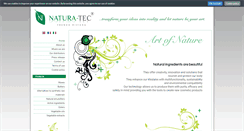 Desktop Screenshot of natura-tec.com